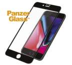 PanzerGlass tvrdené sklo pre iPhone 8/7/6/6s, čierna