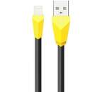 Remax Alien kábel USB/Lightning 1m, čierno-žltá