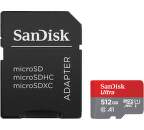 Sandisk Ultra MicroSDXC 512 GB 120 MB/s UHS-I