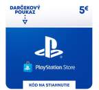PlayStation Store 5 eur - Digitálny produkt