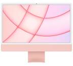 Apple iMac 24" (2021) 4,5K Retina M1 / 7-jadrové GPU / 8 GB / 256 GB MJVA3SL/A ružový