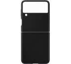 Samsung kožené puzdro pre Samsung Galaxy Z Flip3 čierna