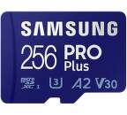 Samsung MicroSDXC 256 GB PRO Plus + SD Adaptér