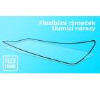 Tempered Glass Protector 2,5D flexi sklo pre Apple iPhone 13/13 Pro čierne + sklo na kameru