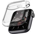 Spigen pouzdro Ultra Hybrid pre Apple Watch 4/5/6/SE 40 mm transparentné