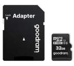 Goodram mSDHC 32 GB UHS-I + SD adaptér