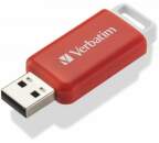 Verbatim DataBar 16GB 2.0 (49453) červený