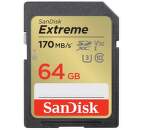 SanDisk Extreme 64 GB 170 MB/s SDXC UHS-I U3 (V30)
