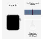 Apple Watch SE 2023 GPS + Cellular 44 mm strieborný hliník (4)