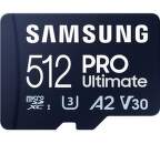 Samsung PRO Ultimate microSDXC pamäťová karta 512 GB + USB adaptér