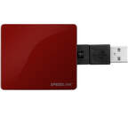 SPEEDLINK SL-7414-RD SNAPPY USB Hub - 4 Port, Red