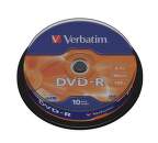 VERBATIM 10DVD-R 4,7GB 16x cake