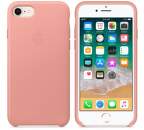 Apple kožené puzdro pre iPhone 7/8, ružová