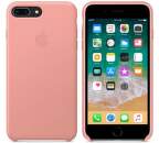 Apple kožené puzdro pre iPhone 7+/8+, ružová