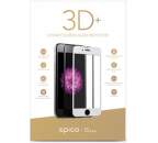 Epico 3D+ tvrdené sklo pre iPhone 8/7/6, biele