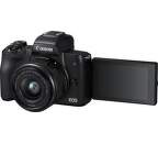 Canon EOS M50 čierna + EF-M 15-45mm IS STM + EF-M 55-200mm IS STM