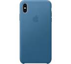 Apple kožené puzdro pre Apple iPhone XS Max, modro-sivá