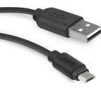 SBS Micro USB/USB 2.0 dátový kábel 1m, čierna