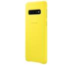 Samsung Leather Case pre Samsung Galaxy S10+, žltá