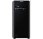 Samsung Clear View puzdro pre Samsung Galaxy S10, čierna