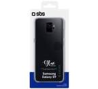 SBS Glue TPU puzdro pre Samsung Galaxy S9, čierna