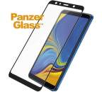 PanzerGlass tvrdené sklo pre Samsung A7 2018, čierna