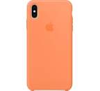 Apple silikónové puzdro pre Apple iPhone Xs Max, oranžová