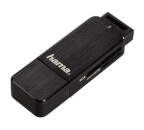 123901 HAMA Čítačka kariet USB 3.0 SD/microSD, čierna