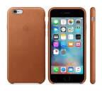 APPLE iPhone 6s Leather Case Saddle Brown MKXT2ZM/A