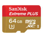 SANDISK 139740 EXTREME PLUS micro SDHC64GB 90 MB/s Class 10 U3