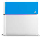 PS4 farebný kryt na konzolu (modrý)