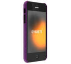 CYGNETT AeroGrip Feel pre iPhone 5, fialový