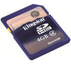 Kingston 4GB SDHC Card Class 4, SD4, 4GB_1