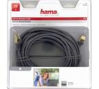 Hama 46719 síťový patch kabel CAT 5e, 2xRJ45, stíněný, 15m