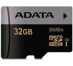 A-DATA microSDHC 32 GB 95 MBS U3 CLASS 10 UHS-I
