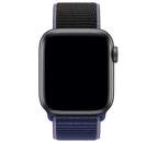 Apple Watch 40 mm športový prevliekací remienok, polnočne modrý