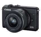 Canon EOS M200 čierna + Canon EF-M 15-45mm IS STM + Canon EF-M 55-200mm IS STM
