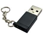 Mobilnet redukcia USB-C-USB-A, čierna