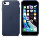 Apple kožené puzdro pre Apple iPhone SE, modrá