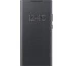 Samsung LED View knižkové puzdro pre Samsung Galaxy Note20 Ultra 5G, čierna