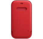 Apple Leather Sleeve MagSafe pre Apple iPhone 12/12 Pro (PRODUCT)RED