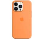 Apple silikónové puzdro s MagSafe pre Apple iPhone 13 Pro Marigold nechtíkovo oranžová