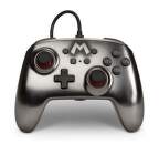 PowerA Enhanced Wired Controller pre Nintendo Switch - Mario Silver