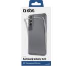 SBS Skinny puzdro pre Samsung Galaxy S22 transparentné