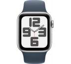 Apple Watch SE 2023 GPS 40 mm strieborný hliník ML (2)