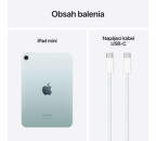 Apple iPad mini (2024) 128GB Wi-Fi MXN73HC/A modrý