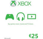 Xbox LIVE kupón v hodnote 25 Eur