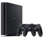 Sony PlayStation 4 Slim 1TB + 2x ovládač DualShock 4 v2