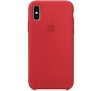 Apple silikónový kryt pre iPhone XS, (PRODUCT)RED