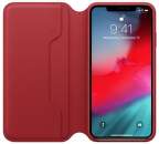 Apple kožené puzdro Folio pre iPhone XS Max, (PRODUCT)RED